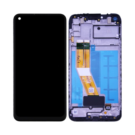 Touch+Display+Frame Samsung Galaxy A11 2020/A115 Service Pack Black Touch+Display+Frame Samsung Galaxy A11 2020/A115 Service Pack Black